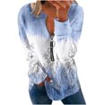 thumbnail image 2 of 2023 Chandail de Mode pour Femmes Rabais de 50 % Liquidation Hauts pour Femmes Automne Manches Longues Chandail Ample Chemise Chic Décontractée Chandails à Col Rond pour Dames, 2 of 5