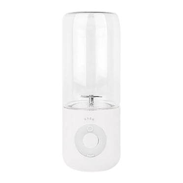EGNMCR Mélangeur à Main Mélangeur Broyeur 400 ml USB Portable Mini Extracteur de Jus Électrique Mélangeurs de Jus Bouteille de Sport Gobelet Extracteur de Jus Électrique Gobelet
