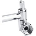thumbnail image 3 of NUNADERNU Adjustable Shower Head Extension Arm 11 Inch Brass Shower Arm Extension Hardware Brushed Nickel Wall Mount Shower Head, 3 of 5
