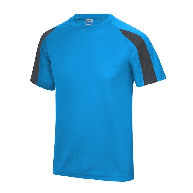 Just Cool T-Shirt de Sport Contrasté pour Hommes