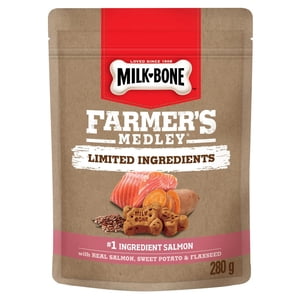 Milk-Bone Farmer’s Medley Limited Ingredient Salmon Crunchy Dog Treat
