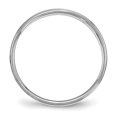 thumbnail image 2 of 14K White Gold 4mm Flat with Step Edge Band Size 12, 2 of 4