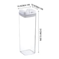 thumbnail image 3 of DcGZvy Container for Food Kitchen Organization, Kitchen Must Haves 2025 Home and Kitchen, Rice Storage Pantry Containers Storage(1.9L), 3 of 7