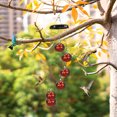 thumbnail image 2 of Fesfesfes Clearance Wind Chime Feeder,Copper Hummingbird Feeder with 6 Musical Tubeses, Solar-Powered Garden Sound Decor multicolour, 2 of 5