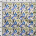thumbnail image 4 of oneOone Velvet Light Brown Fabric Beach Sewing Material Print Fabric By The Yard 58 Inch Wide, 4 of 4