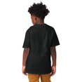 thumbnail image 2 of Hanes Beefy-T Boy`s T-Shirt, XS, Black, 2 of 2