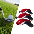 thumbnail image 1 of Ensemble de 3 Housses Longues de Protection pour le Cou No. Étiquettes 7 X Bois Surdimensionnés Adultes - Rouge, 1 of 10