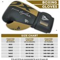 thumbnail image 1 of RDX Boxing Gloves Maya Hide Leather, Muay Thai Kickboxing MMA Sparring Training, Advanced TAKKA Closure, Padding, Punch Bags Speed Ball Focus Pads Workout, Men Women 10 12 14 16oz, 1 of 7