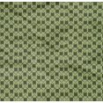 thumbnail image 4 of oneOone Organic Cotton Poplin Twill Fabric Square Geometric Printed Craft Fabric BTY 42 Inch Wide, 4 of 4