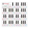 thumbnail image 1 of Amdohai Removable Piano Keyboard Stickers for 37/ 49/ 61/ 88, 1 of 8