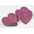 thumbnail image 4 of Inkdotpot Real Gold Foil Happy Birthday Tag Favor Hang Paper Tag 50 Pieces, 4 of 6