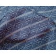 thumbnail image 4 of oneOone Silk Tabby Fabric Geometric Block Printed Craft Fabric BTY 42 Inch Wide, 4 of 4