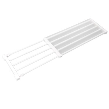 Closet Tension Shelf Expandable Nail Free Cabinet Divider Storage Rack for Wardrobe Cupboard 75?120cm / 29.5?47.2in Length