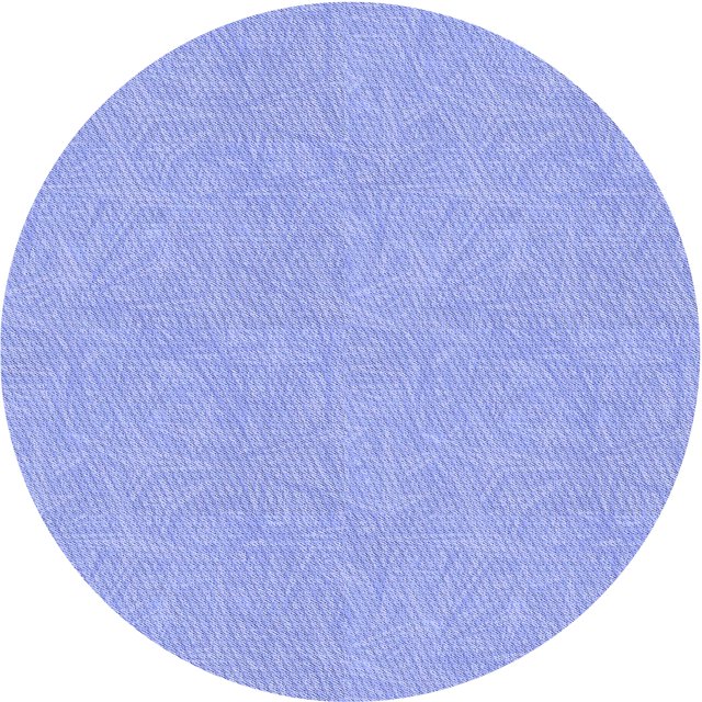 Ahgly Company Tapis Rond Lavable en Machine Intérieur Transitionnel Bleu Ciel, 4 Pieds Rond
