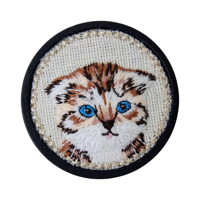 HILABEE Porte-Aiguilles Mignon Porte-Aiguilles Gardien d'Épingles pour Couture Travaux d'Aiguille Broderie Chat a