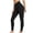 Black, variant on Winter Savings Clearance! PEZHADA Women's Pants,Women's Leggings High Waisted Yoga Trousers Workout Exercise Capris For Casual Summer Pants Long Pants Long Trousers Long Leggings Long Jean Black XXL