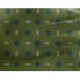 thumbnail image 4 of oneOone Georgette Viscose Fabric Geometric Hash & Stripe Block Print Sewing Fabric BTY 42 Inch Wide, 4 of 4