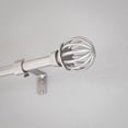 thumbnail image 3 of Mainstays 1/2" Nickel Macey Cage Adjustable Curtain Rod Set, 48"-84", 3 of 6
