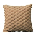 thumbnail image 1 of Bdday Fall Pillow Covers Weaving Snowflake Velvet Solid Color Pillow Office Sofa Lumbar Support Pillow Bedside Support Pillowcase Cushion Summer Pillow Covers, 1 of 7