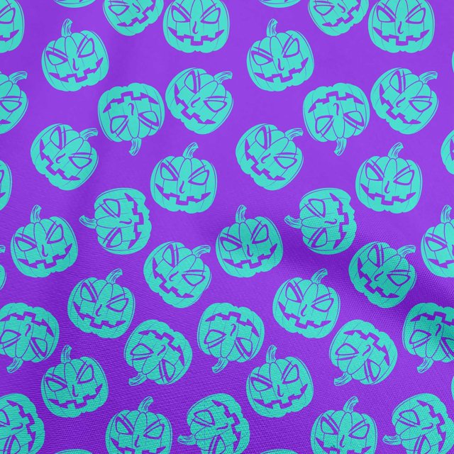 oneOone Rayon Medium Purple Fabric Halloween Sewing Craft Projects Fabric Prints By Yard 56 Inch Wide
