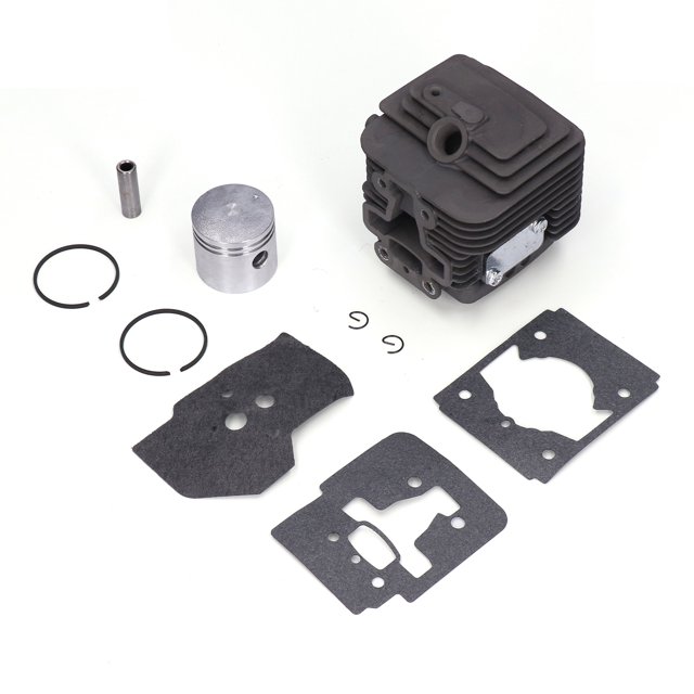 Domqga 37mm Cylinder Piston Gaskets Assembly Rebuild Kit Replacement Fit For TJ35E Garden Brush Cutter,Cylinder Piston Set,Brush Cutter Rebuild Kit