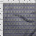 thumbnail image 2 of oneOone Cotton Silk Fabric Swirl & Paisley Ikat Printed Craft Fabric BTY 42 Inch Wide, 2 of 4