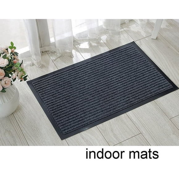 Door Mats, Indoor Outdoor Doormat Entrance Rug Floor Mats Shoe Scraper Front Door Welcome Mat 15.7”x23.6” - Non Slip Rubber Backing Utility Mat