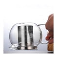 thumbnail image 4 of Tea Pot Thicken Heated Container Tea Pot With Stainless Steel Infuser Clear Kettle, 4 of 5