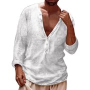 Ketyyh-chn99 Men T Shirt Work Shirts Comfortable Short Sleeve T Shirts Breathable Relaxed Fit Loose T-Shirt Soft Classic Tee White,2XL