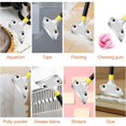 thumbnail image 3 of Glass Scraper, Paint Scraper with 20 Blades, Hob Scraper with Knock-out Function, Long Handled Griddle Scraper for Induction Hob, Cleaning, Windows, Tiles, 3 of 5