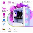 thumbnail image 2 of STGAubron Gaming PC Computer Desktop, Intel Core i7 up to 3.9GHz, AMD Radeon RX 5600 XT 6G GDDR6, 16G RAM,1T SSD,WiFi 6, BT 5.0, RGB Fan x 4, Windows 11 Home, 2 of 5