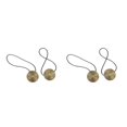thumbnail image 3 of yingyy 1/2/3/5 2 Pieces Curtain Tieback Round Polyester Replacement Simple Style Household Kitchen Sunshade Drape Fixing Fastener Bronze 2PCS, 3 of 6