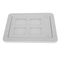 thumbnail image 3 of Petite Porte pour Chien, Porte de Ventilation Domestique Fixable pour Animaux de Compagnie, pour Chat avec Rabat Magnétique Blanc Grande, 3 of 8