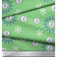 thumbnail image 3 of Soimoi Rayon Crepe Fabric Berries & Damask Decorative Printed Craft Fabric by The Yard 46 Inch Wide, 3 of 3