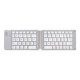 thumbnail image 1 of Clavier BT Pliable Format de Poche avec Interrupteur à Ciseaux, Clavier Compatible avec iOS/Android/Windows, Ordinateurs Portables, Tablettes, Téléphones Cellulaires, Blanc, 1 of 8
