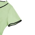 thumbnail image 4 of Hauts d'Uniformes de Sarraus - T-Shirt Tunique de Sarraus Léger et Extensible pour Femmes pour le Travail, Manches Courtes, Col en V, avec Poches, Vert m, 4 of 9
