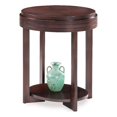 thumbnail image 1 of Leick Favorite Finds Table d'Appoint Ovale en Bois Couleur Cerise Chocolat, 1 of 5