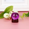 thumbnail image 2 of XZNGL HOT!30mm Natural Quartz Magic Crystal Ball Healing Ball Sphere And Stand, 2 of 6