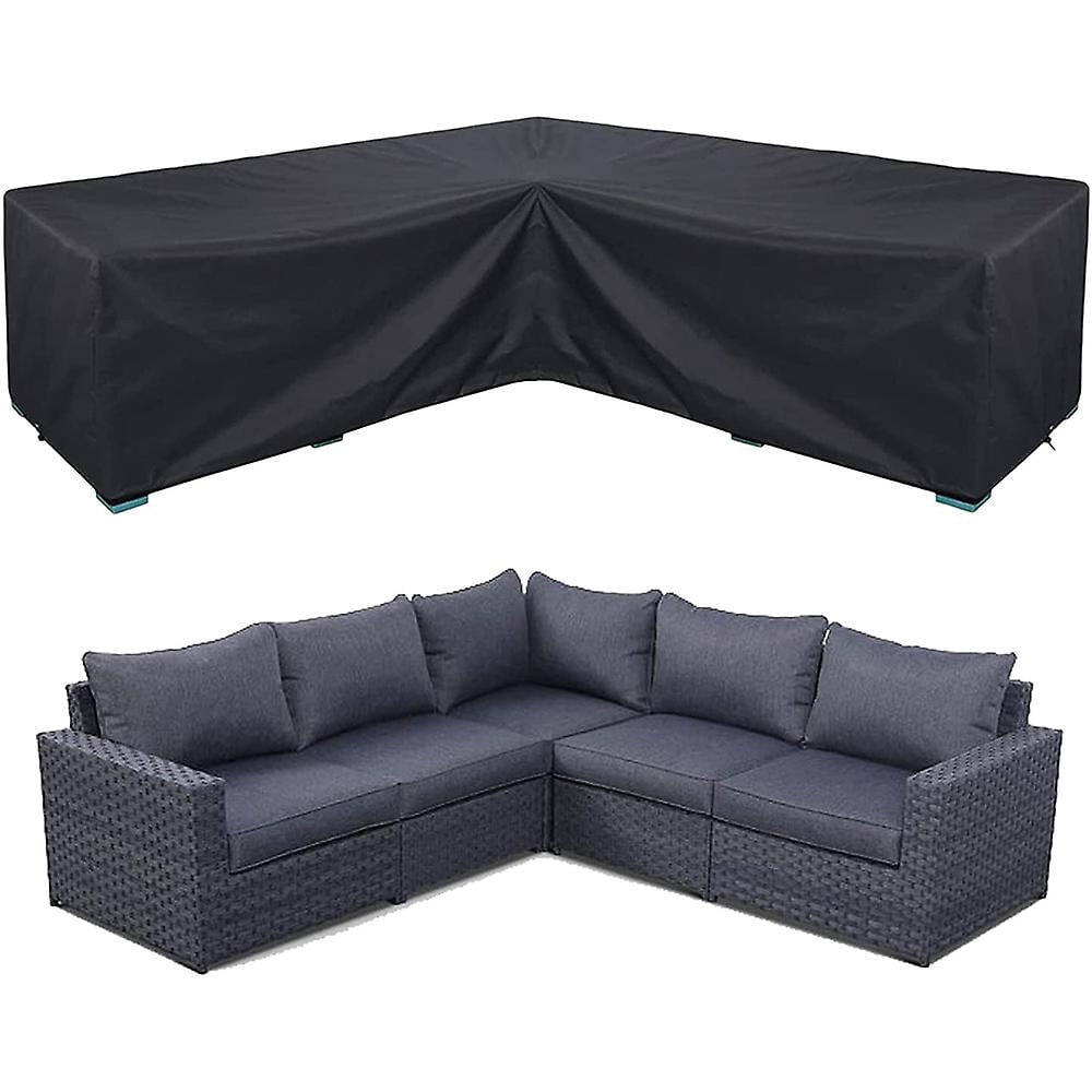 Corner Sofa Cover Waterproof Garden Furniture Set Cover Outdoor Sectional Furniture Cover