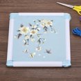 thumbnail image 4 of Unique Bargains Embroidery Hoops Frame Reusable Square Rectangle Plastic Clip Frame Embroidery Hoop for Art Craft Sewing(17 x 17 Inch), 4 of 6