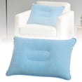 thumbnail image 2 of Inflatable Pillow for Camping Travel Home - Portable and Comfortable Resting Nap Sleeping Accessories Soft Design, 2 of 5