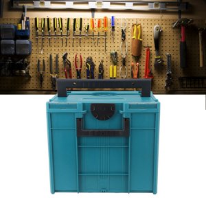Tool Storage Box, Heavy Duty Large Capacity Toolbox Sturdy Structure  for Fasteners