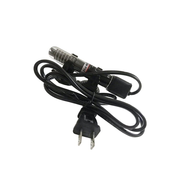 Small Aquarium Heater Submersible Precise w/ Heaters Chillers Sucker Cup US Plug 50w