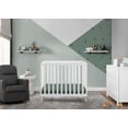 thumbnail image 3 of Delta Children Tucker Mini Baby Crib, Bianca White/Natural, 3 of 6