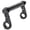 Black, variant on Mefallenssiah Bicycle Handlebar Extender for Bicycle Light Speedometer Gps Mobile Phone