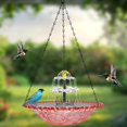 thumbnail image 2 of Bgsha Beautiful Solar Bird Bath Fountain Perfect for Birdwatching in Your Yard, 2 of 10
