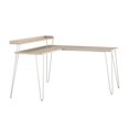 thumbnail image 1 of Ameriwood Home Haven L Desk with Riser, Black Oak, 1 of 9
