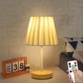 thumbnail image 2 of Birdeem Led Solid Wood Desk Lamp Stable Fabric Study Reading Lamp Suitable for Home Decoration Linen Plain Warm Night Light Indoor Lighting Desk Reading Lamp, 2 of 12