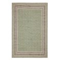 thumbnail image 3 of Casavani Tapis de Sol Tissé à la Main Imprimé au Bloc, Vert 12x18 Pieds, 3 of 6