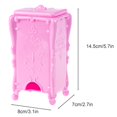 thumbnail image 3 of Pull Out Card Organizer Snap Closure Leather Organizer Pull Out Credit Card Organizer Small Slim Portable Card Holder Personalized Stackable Business Card Holde, 3 of 3